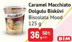BİSCOLATA MOOD CARAMEL MACCHİATO DOLGULU BİSKÜVİ 125 G